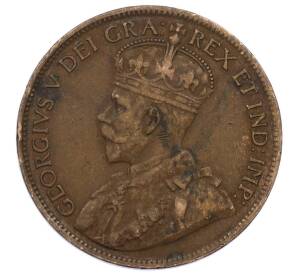 1 цент 1919 года Канада