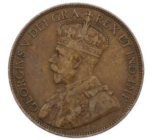 1 цент 1920 года Канада