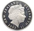 Монета 1 доллар 2003 года Новая Зеландия «Властелин колец — Око Саурона» (Артикул: M2-84748) — Фото №2