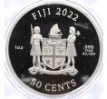 Монета 50 центов 2022 года Фиджи «Собаки» (Артикул: M2-84754) — Фото №2