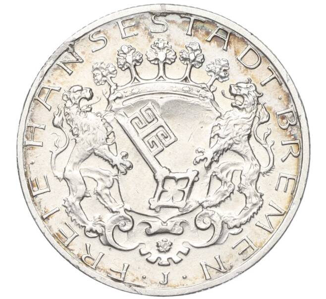 Монета 2 марки 1904 года Германия (Бремен) (Артикул: M2-84800) — Фото №1