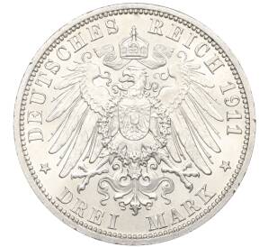 3 марки 1911 года Германия (Шаумбург-Липпе) — Фото №2