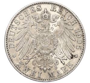 2 марки 1905 года Германия (Саксония) — Фото №2