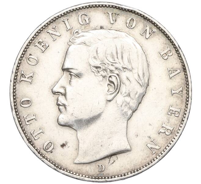 Монета 3 марки 1912 года D Германия (Бавария) (Артикул: M2-84842) — Фото №1