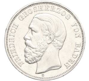 5 марок 1893 года Германия (Баден) — Фото №1