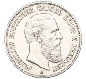 2 марки 1888 года А Германия (Пруссия — Фридрих III) — Фото №1