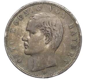 5 марок 1902 года D Германия (Бавария) — Фото №1