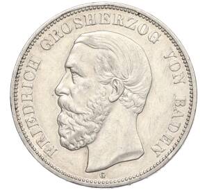 5 марок 1902 года Германия (Баден) — Фото №1