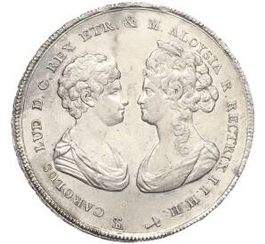 1 франческоне (10 паоли) 1806 года Королевство Этрурия (Тоскана) — Фото №1