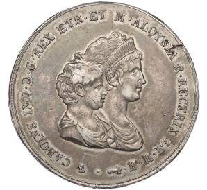 10 лир 1807 года Королевство Этрурия (Тоскана) — Фото №1