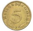 Монета 5 рейхспфеннигов 1938 года E Германия (Артикул: M2-84914) — Фото №2