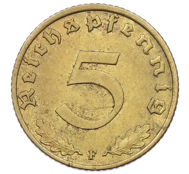 Монета 5 рейхспфеннигов 1938 года E Германия (Артикул: M2-84914) — Фото №2
