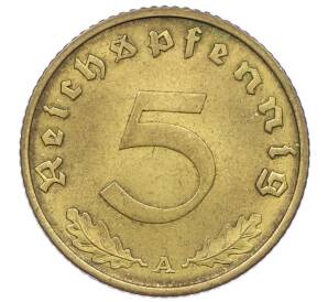 5 рейхспфеннигов 1937 года A Германия — Фото №2