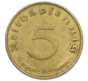 5 рейхспфеннигов 1938 года A Германия — Фото №2
