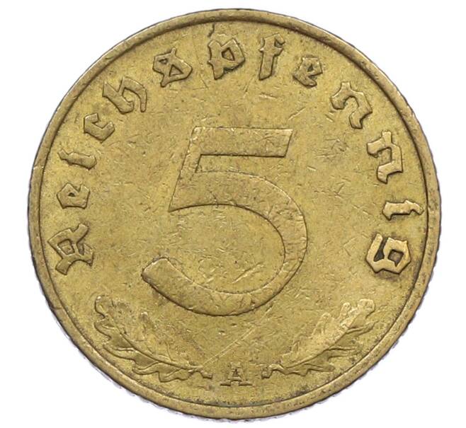 Монета 5 рейхспфеннигов 1938 года A Германия (Артикул: M2-84930) — Фото №2