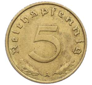 5 рейхспфеннигов 1938 года A Германия — Фото №2
