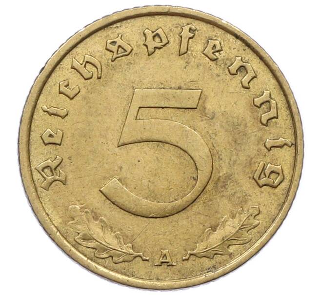 Монета 5 рейхспфеннигов 1938 года A Германия (Артикул: M2-84932) — Фото №2