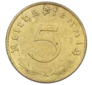 5 рейхспфеннигов 1938 года A Германия — Фото №2