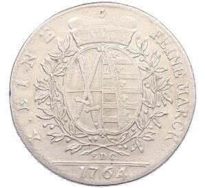 1 талер 1764 года Саксония — Фото №2