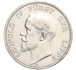 3 марки 1913 года Германия (Липпе) — Фото №1