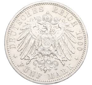 5 марок 1900 года Германия (Ольденбург) — Фото №2