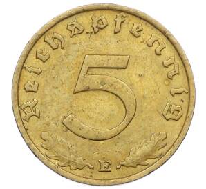 5 рейхспфеннигов 1938 года E Германия — Фото №2