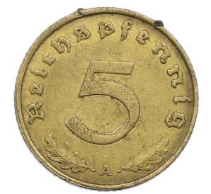 5 рейхспфеннигов 1938 года A Германия — Фото №2