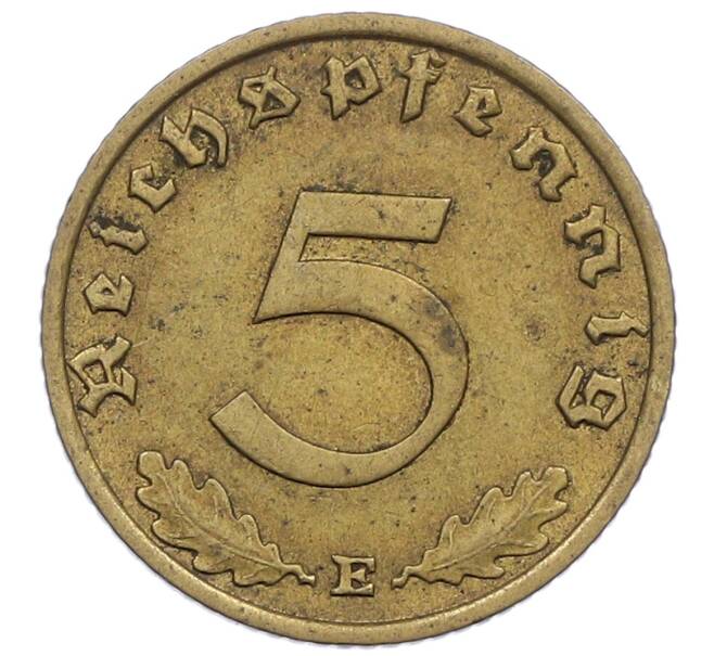 Монета 5 рейхспфеннигов 1938 года E Германия (Артикул: M2-85081) — Фото №2