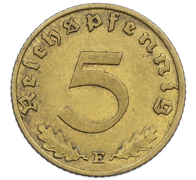 Монета 5 рейхспфеннигов 1938 года E Германия (Артикул: M2-85082) — Фото №2