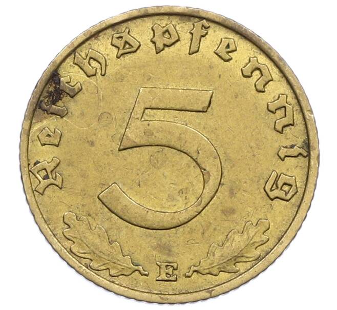 Монета 5 рейхспфеннигов 1938 года E Германия (Артикул: M2-85083) — Фото №2