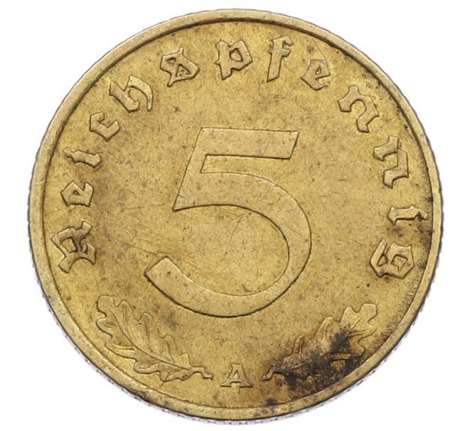 Монета 5 рейхспфеннигов 1938 года A Германия (Артикул: M2-85086) — Фото №2