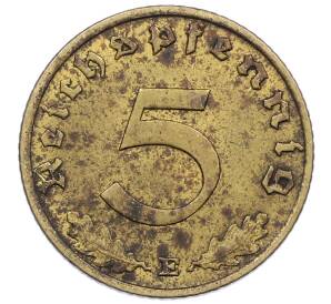 5 рейхспфеннигов 1937 года E Германия — Фото №2