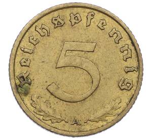 5 рейхспфеннигов 1938 года A Германия — Фото №2