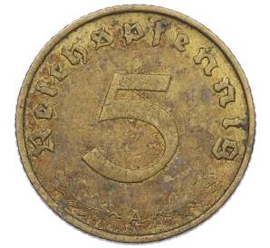 5 рейхспфеннигов 1938 года A Германия — Фото №2