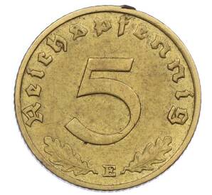 5 рейхспфеннигов 1937 года E Германия — Фото №2