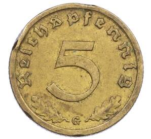 5 рейхспфеннигов 1937 года G Германия — Фото №2