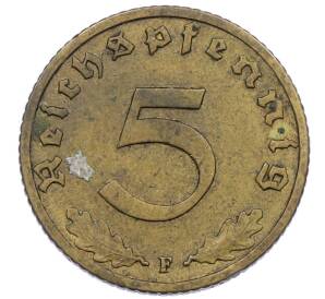 5 рейхспфеннигов 1937 года F Германия — Фото №2