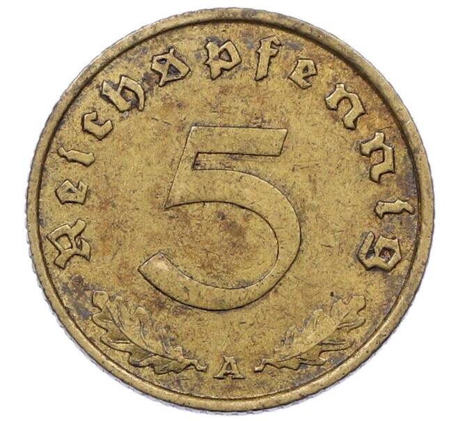 Монета 5 рейхспфеннигов 1938 года A Германия (Артикул: M2-85151) — Фото №2
