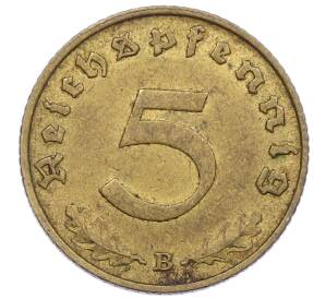 5 рейхспфеннигов 1939 года B Германия — Фото №2