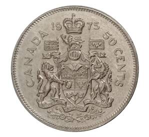 50 центов 1975 года Канада — Фото №1