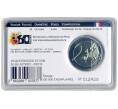 Монета 2 евро 2019 года Франция — 60 лет Астериксу в подарочном блистере (Астерикс и Идефикс на блистере) (Артикул M2-31412)