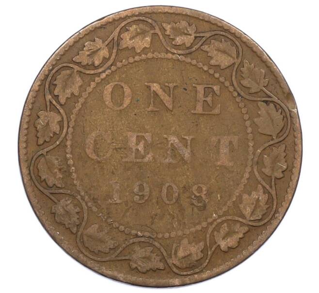 Монета 1 цент 1908 года Канада (Артикул: M2-85183) — Фото №1