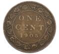 Монета 1 цент 1905 года Канада (Артикул: M2-85184) — Фото №1