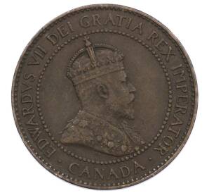 1 цент 1904 года Канада — Фото №2