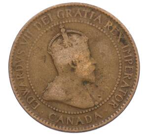 1 цент 1907 года Канада — Фото №2