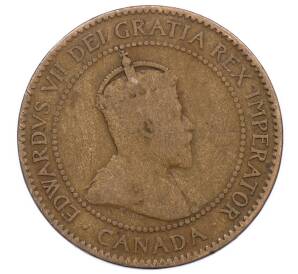1 цент 1907 года Канада — Фото №2