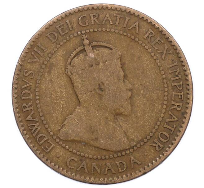 Монета 1 цент 1907 года Канада (Артикул: M2-85201) — Фото №2