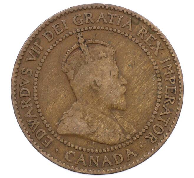 Монета 1 цент 1910 года Канада (Артикул: M2-85202) — Фото №2