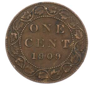1 цент 1909 года Канада