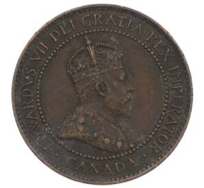 1 цент 1904 года Канада — Фото №2